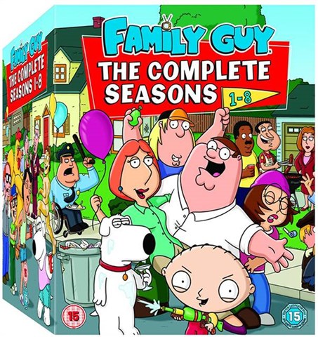 Family Guy - Seasons 1-8 (15) 24 Disc - CeX (IE): - Buy, Sell, Donate